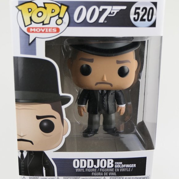Funko POP! OddJob w/ Hat  #520 007 Goldfinger Vinyl Figure - Picture 1 of 4